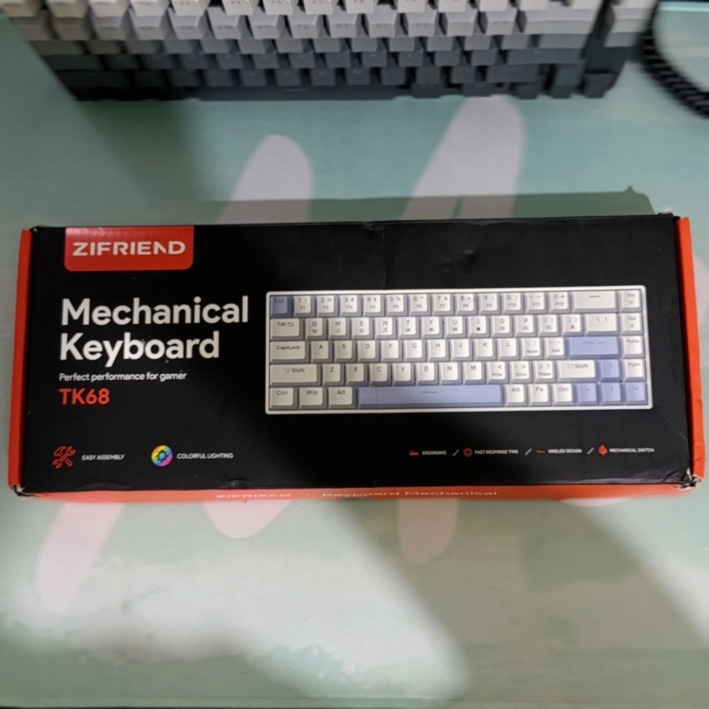 Zifriend TK68 Keyboard Mechanical