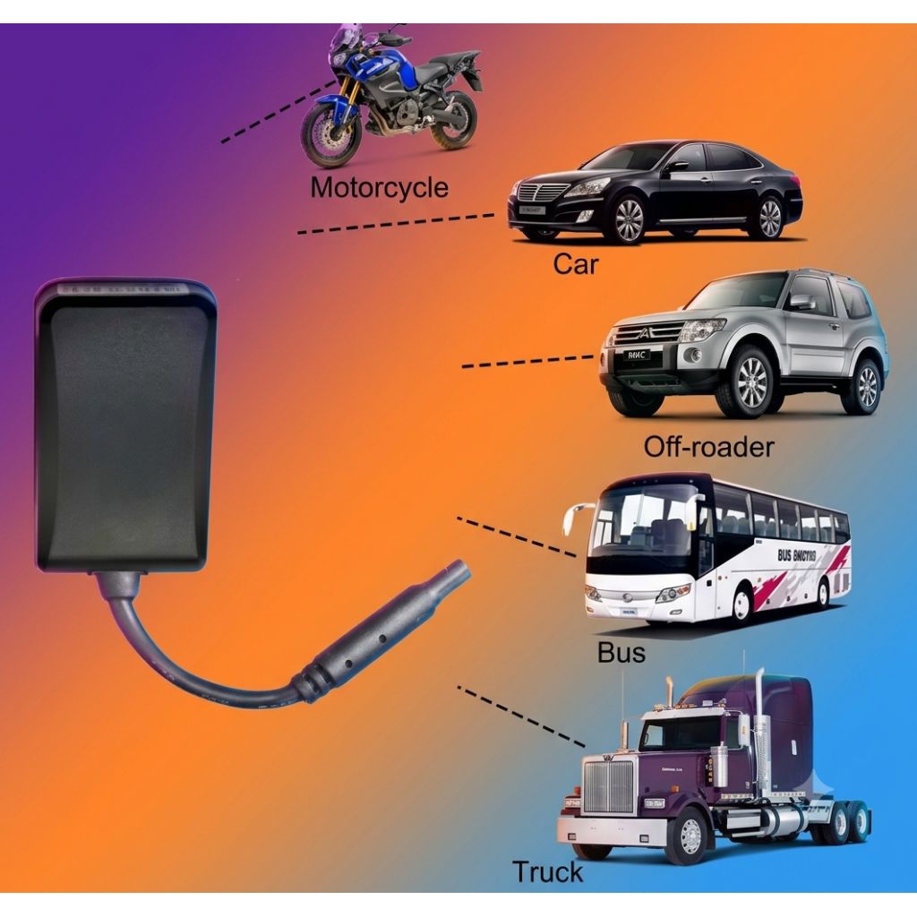 GPS Tracker GX-03 Tahan Air Jaringan 4G+GSI Gps server Indonesia Garansi