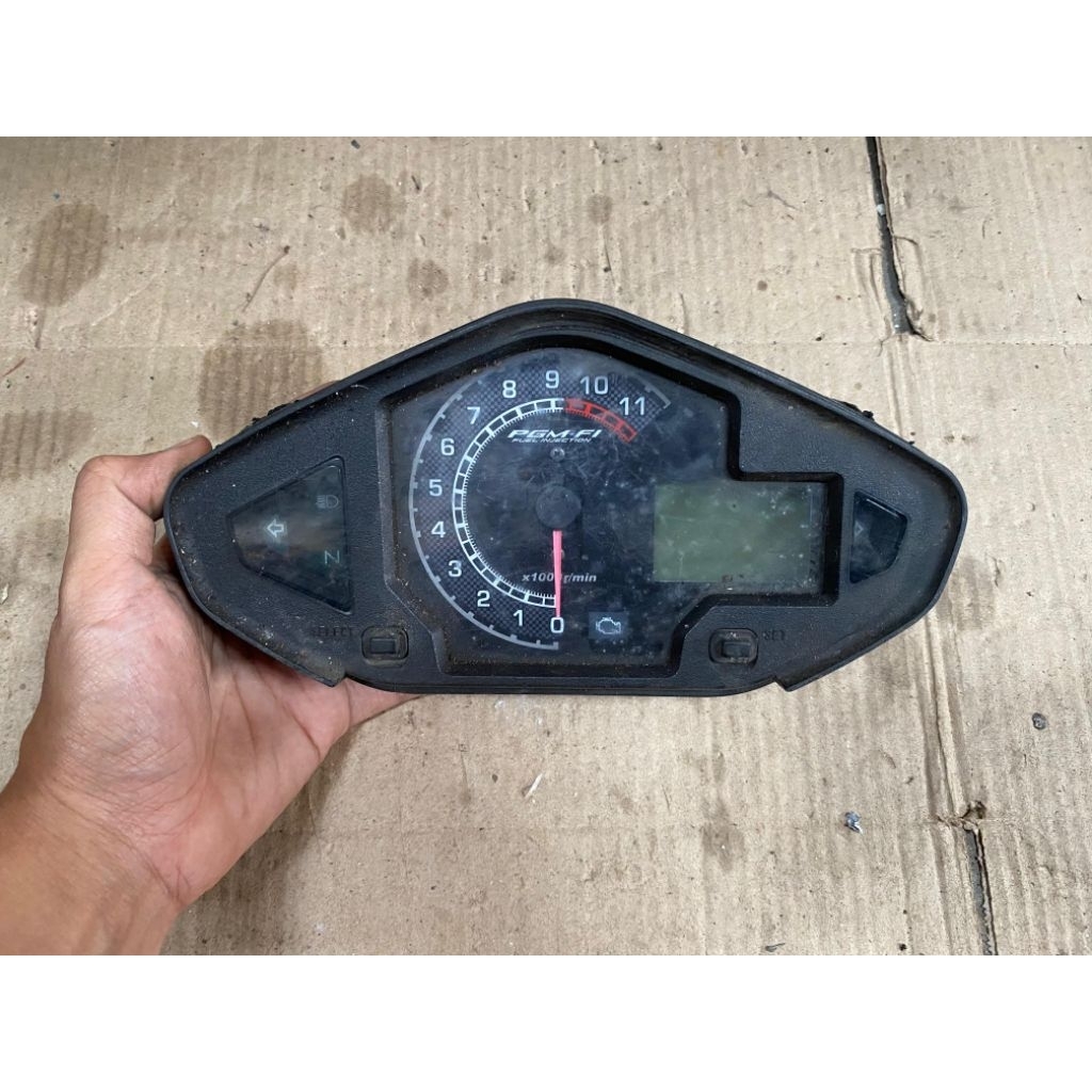 Speedometer kilometer odometer Honda Megapro monoshock fi original