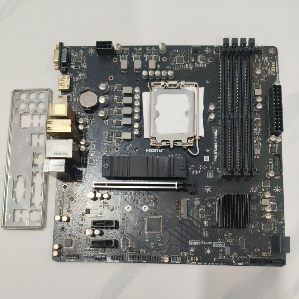 PAKET MOBO MSI B760M-P-DDR4 + I5 12400