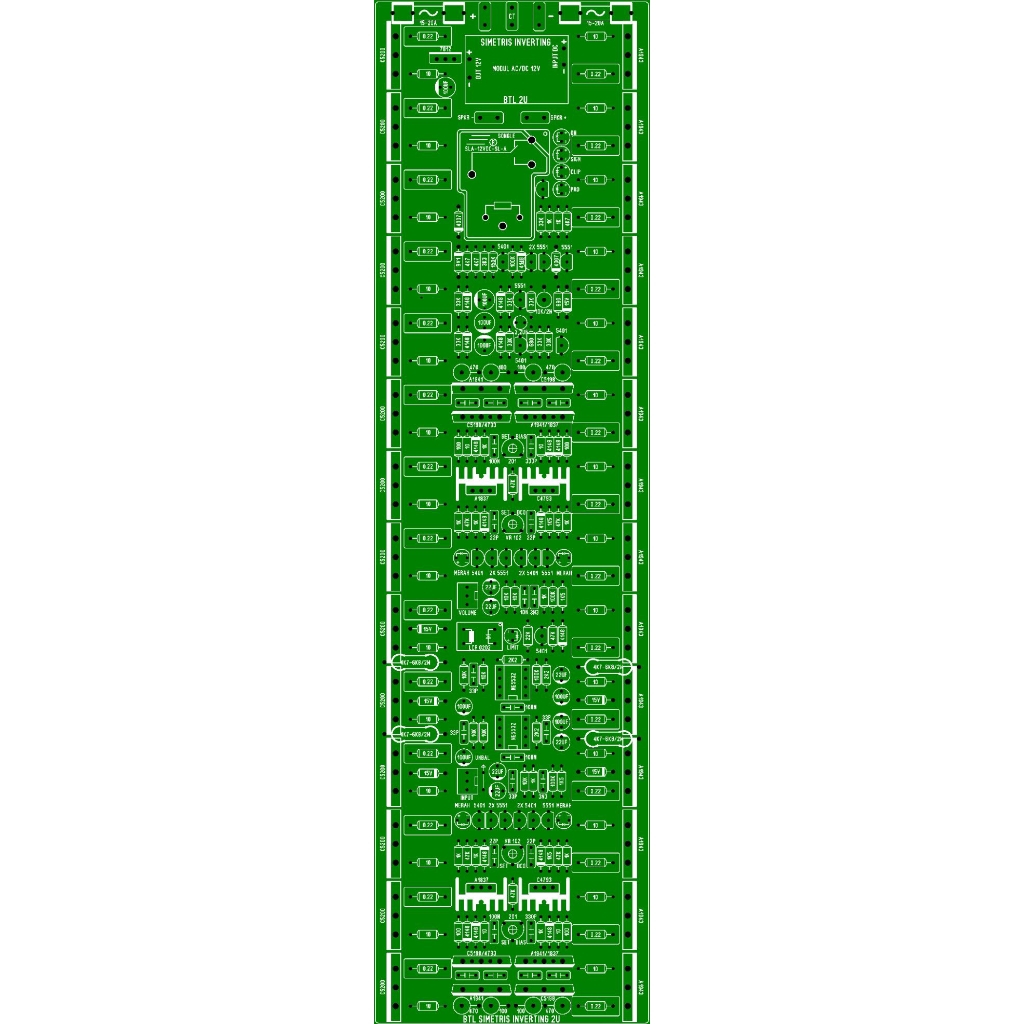 PCB INVERT BTL 2U
