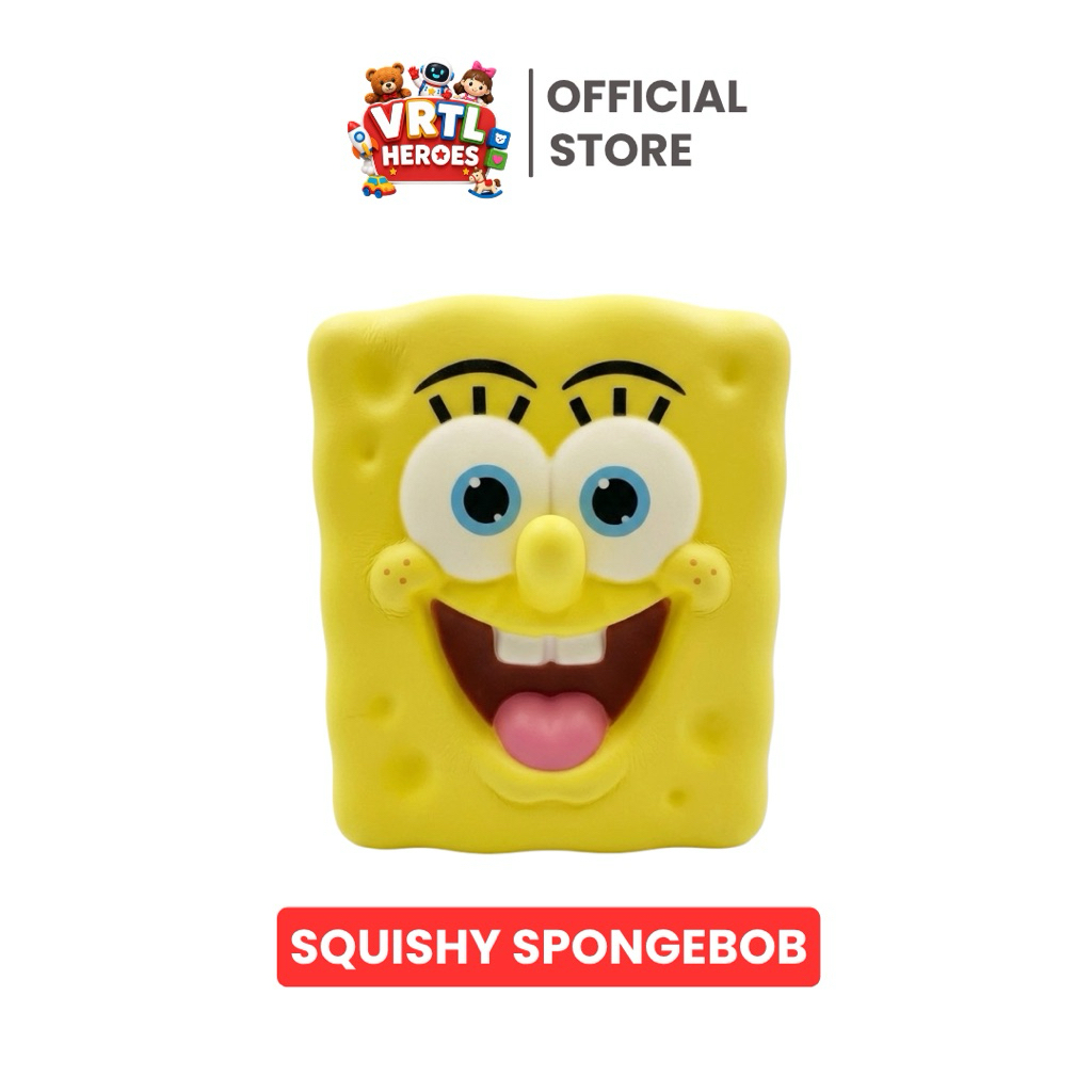 Squishy Spongebob Squarepants - Mainan Remas Anak Karakter Spongebob Original