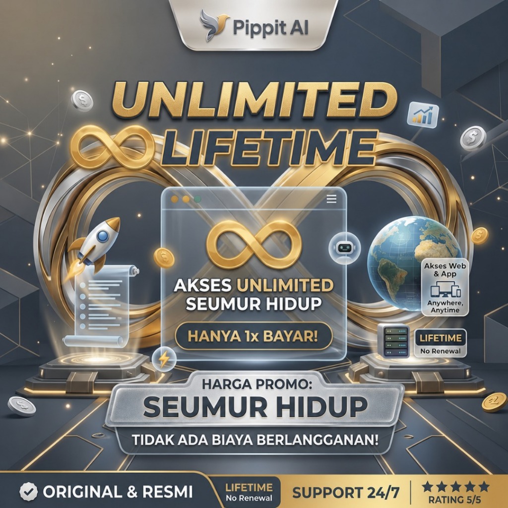 Pippit AI – Untuk Bikin Video Affiliate - Asisten AI Cerdas untuk Produktivitas & Kreativitas KING A