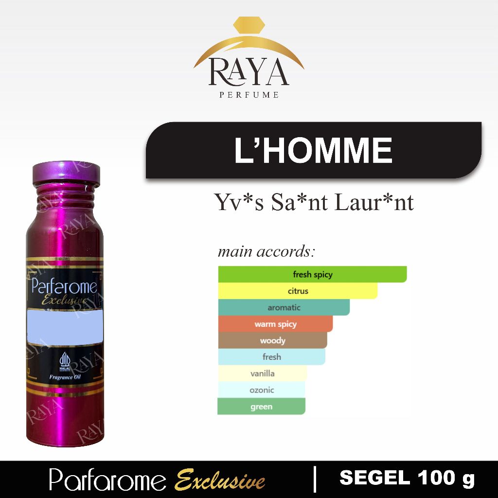 L'HOMME - Bibit Parfum Parfarome Exclusive - Segel 100 Gr