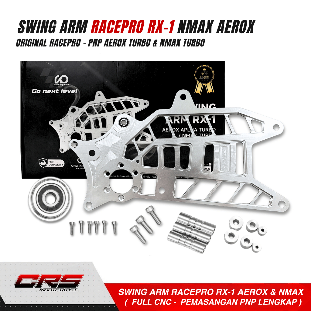 SWING ARM RACEPRO NMAX TURBO AEROX TURBO AEROX ALPHA TURBO swing arm aerox nmax abs RACEPRO RX1 ORI