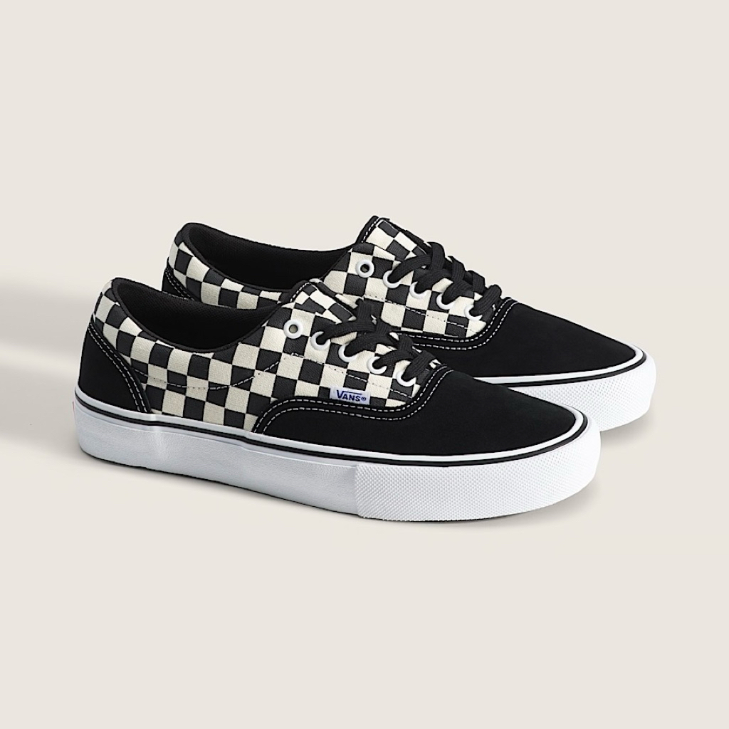 Vans skate era checkerboard black white (Resmi PT NAVYA)