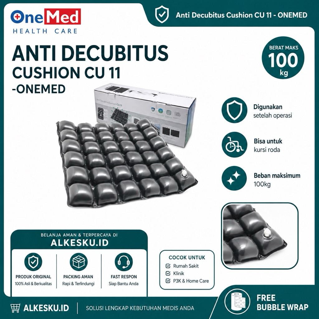 ALKESKU | ONEMED - Bantalan Alas Duduk Decubitus Cushion CU 11