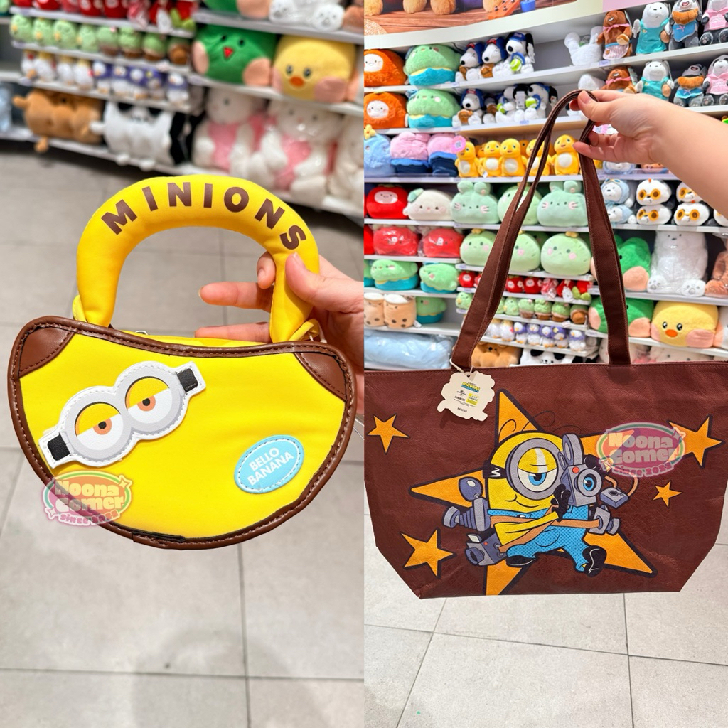 Miniso x Minion ‼️ Tas Slempang / Crossbody Bag / Shoulder Bag Minions and Monster The Despicable Me