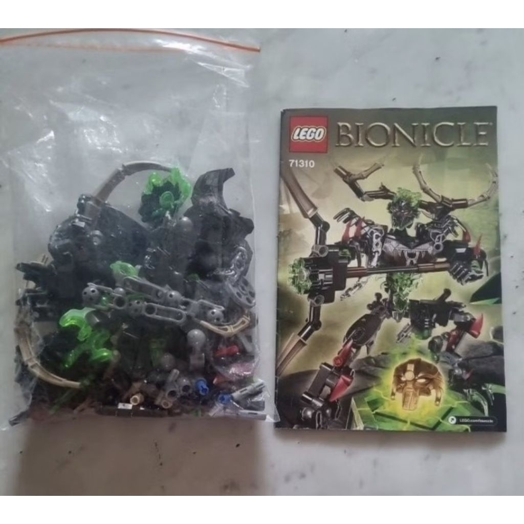 preloved Lego Bionicle  Collection