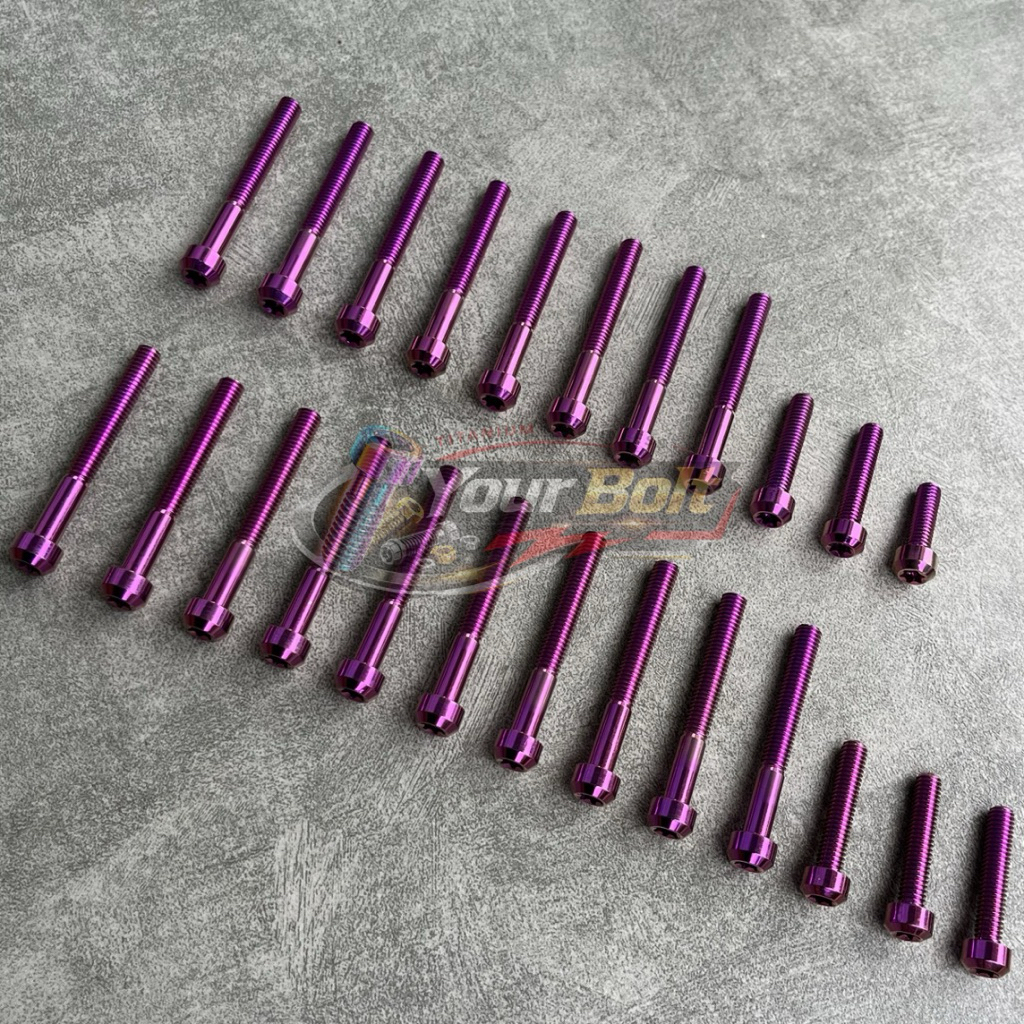 Set baut blok mesin KLX / D Tracker 150