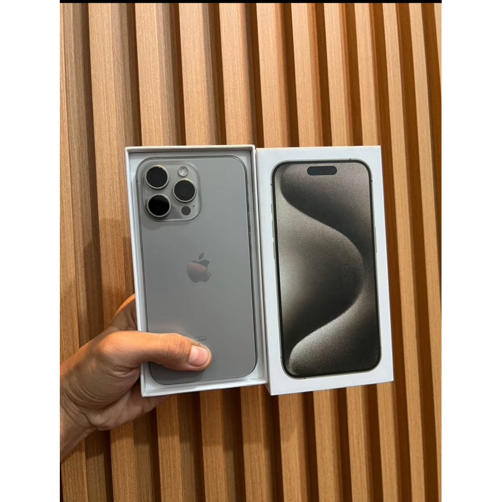 iphone 15 pro max 512gb ibox second fullset original