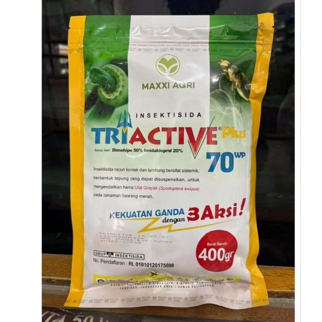 Triactive Plus 70 WP 400GR Bahan Aktif Dimehipo 50% dan Imidakloprid 20%