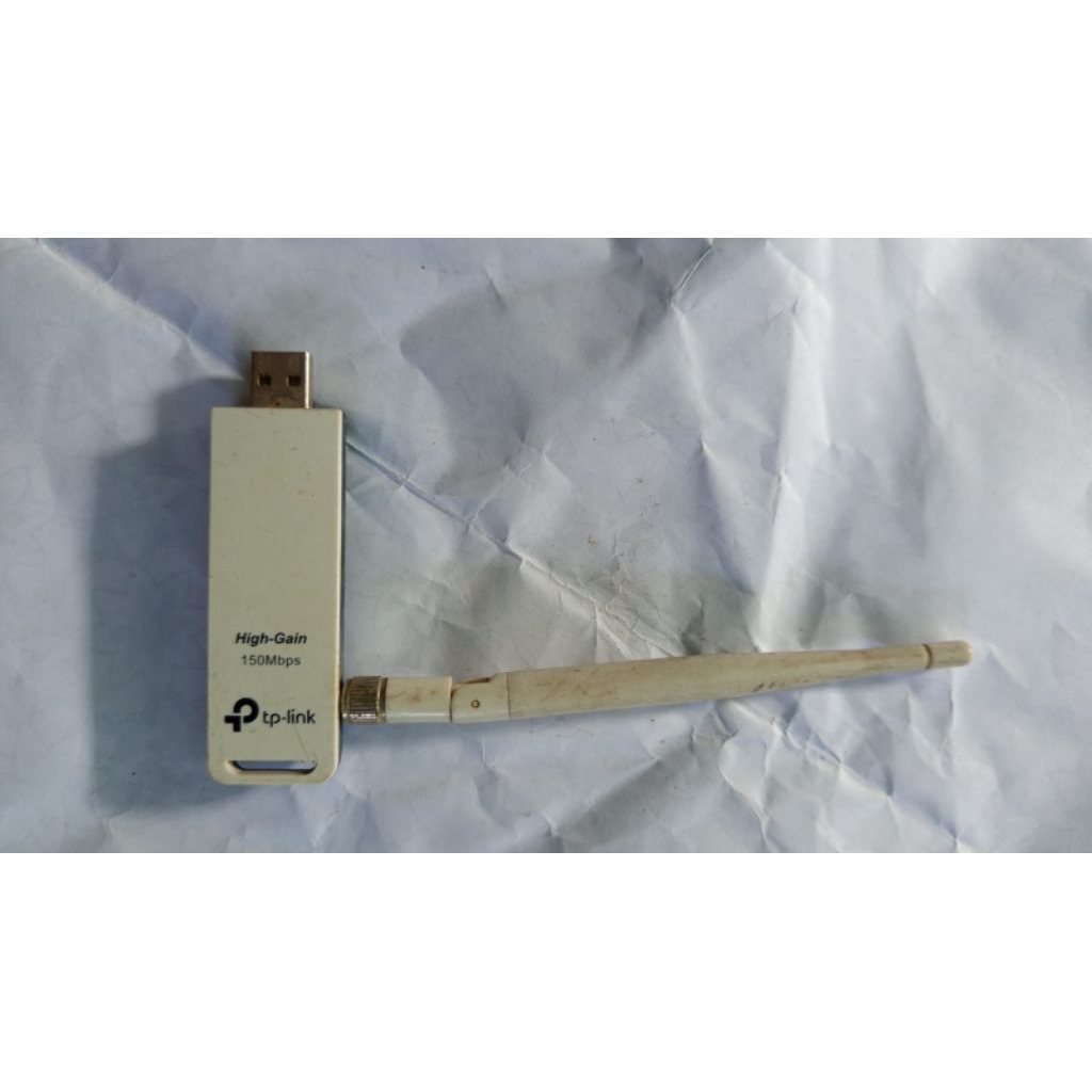 USB WiFi Adapter TP-Link High Gain 150Mbps + Antena Eksternal | Wireless LAN USB Receiver Komputer L