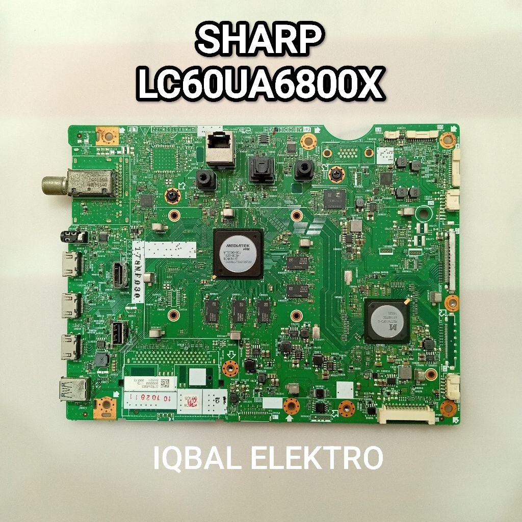 MAINBOARD TV SHARP LC60UA6800X - MB - MOBO - MODUL - MOTHERBOARD