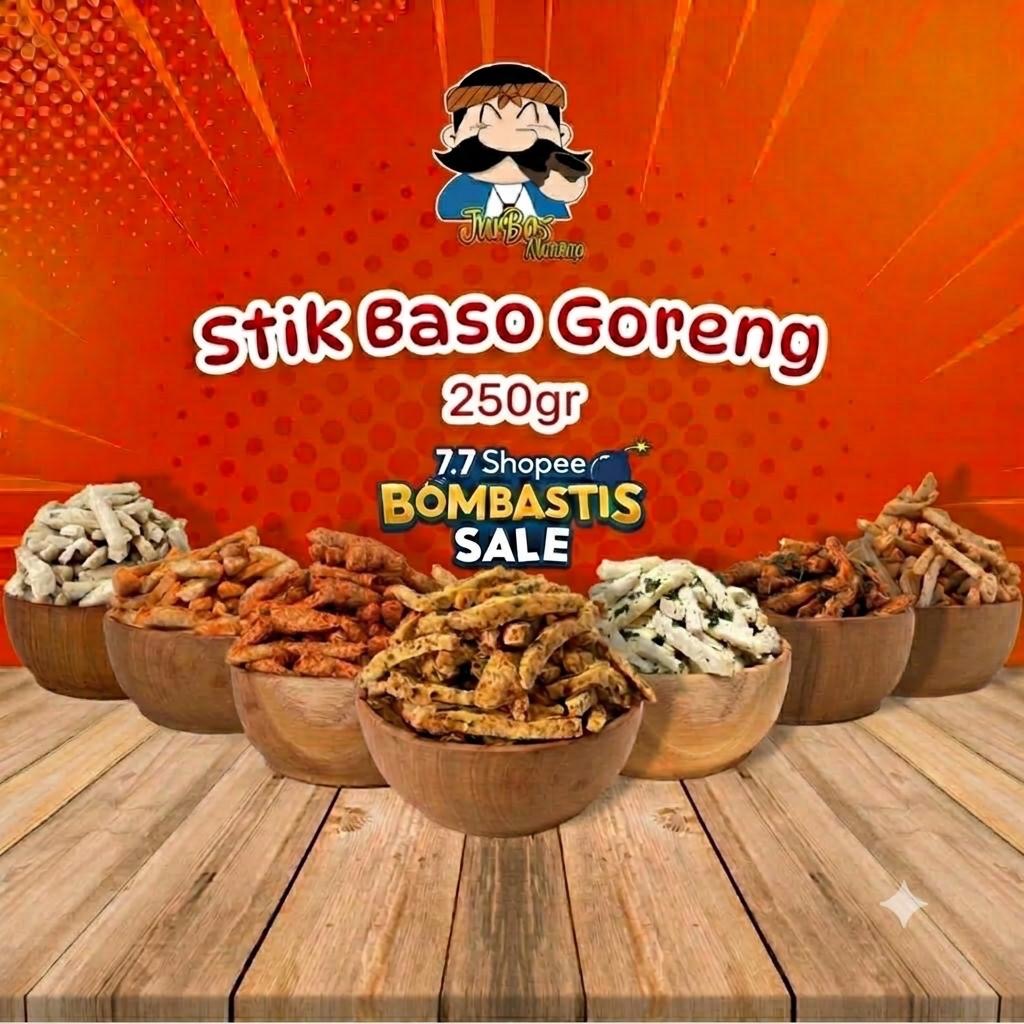 Basreng 250 gram by Juragan Basreng