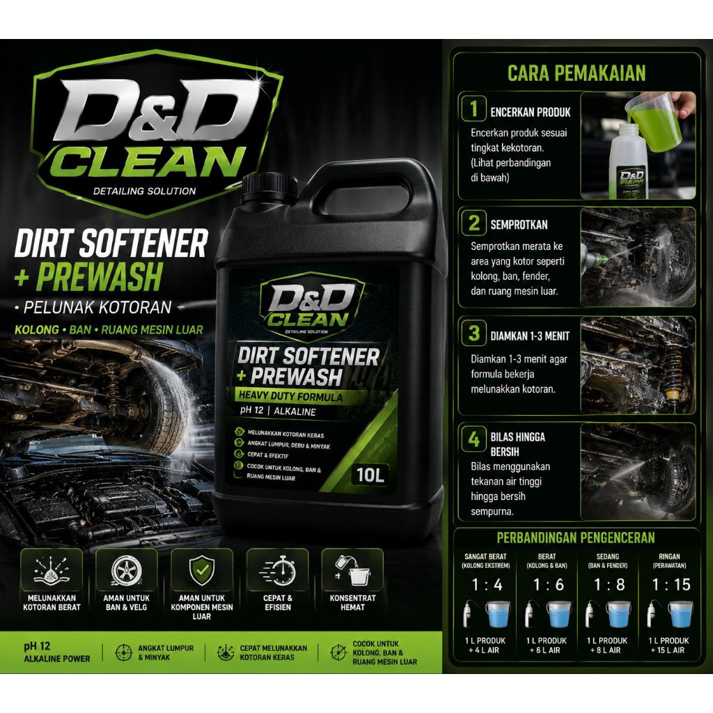 1 PAKET PRODUK SHAMPO PREWASH + SHAMPO TOUCHLESS