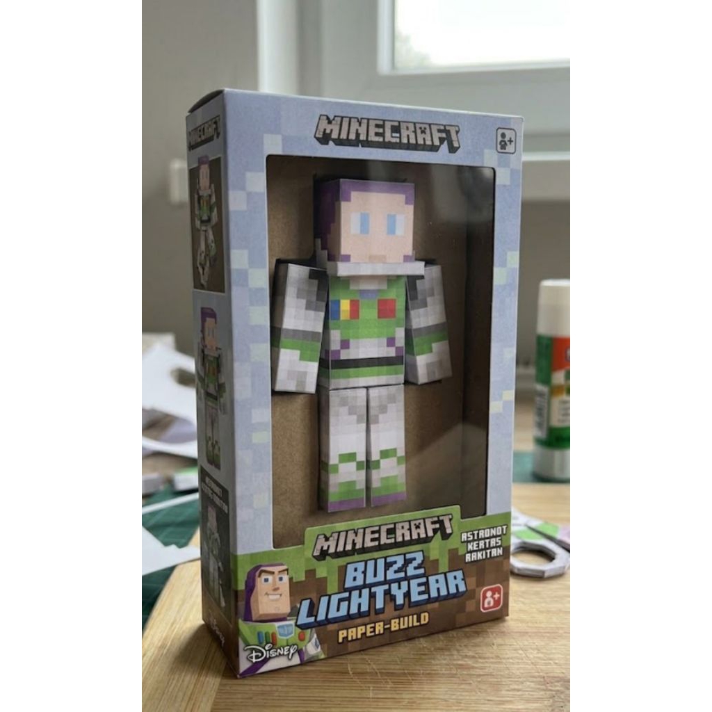 Papercraft Minecraft Toys Story pajangan lucu Toystory