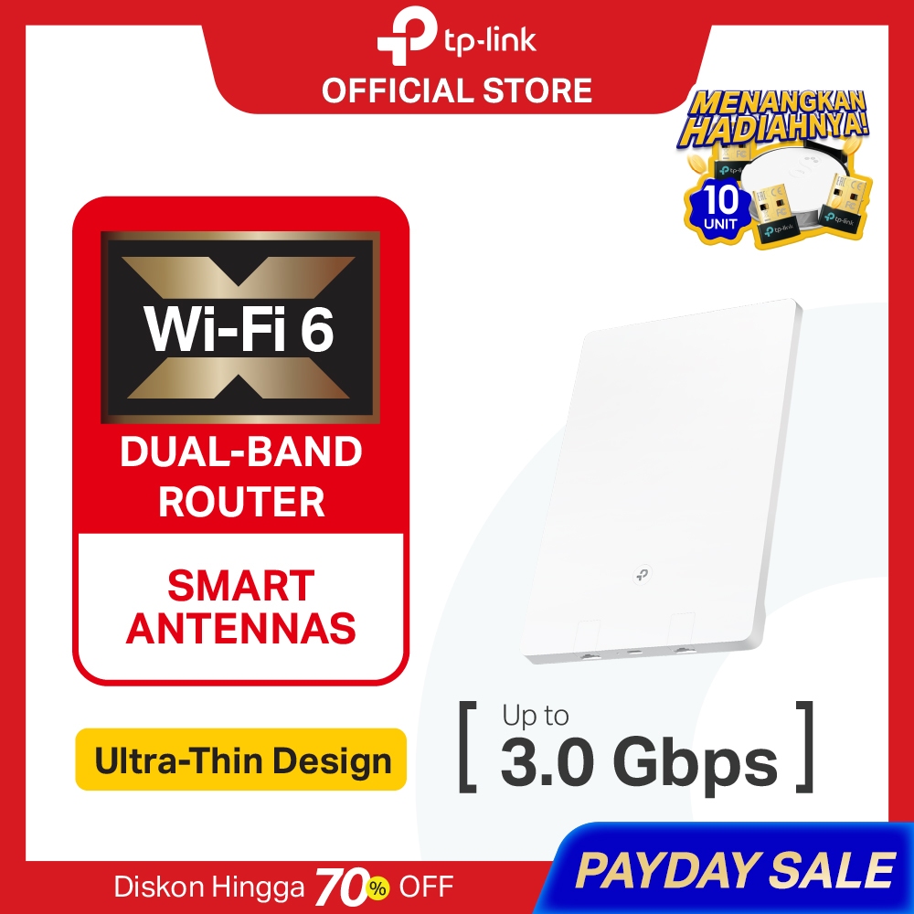 TP-Link Archer Air R5 AX3000 Dual-Band Gigabit Wi-Fi 6 Air Router 8mm Ultra-thin Shell VPN Server Su