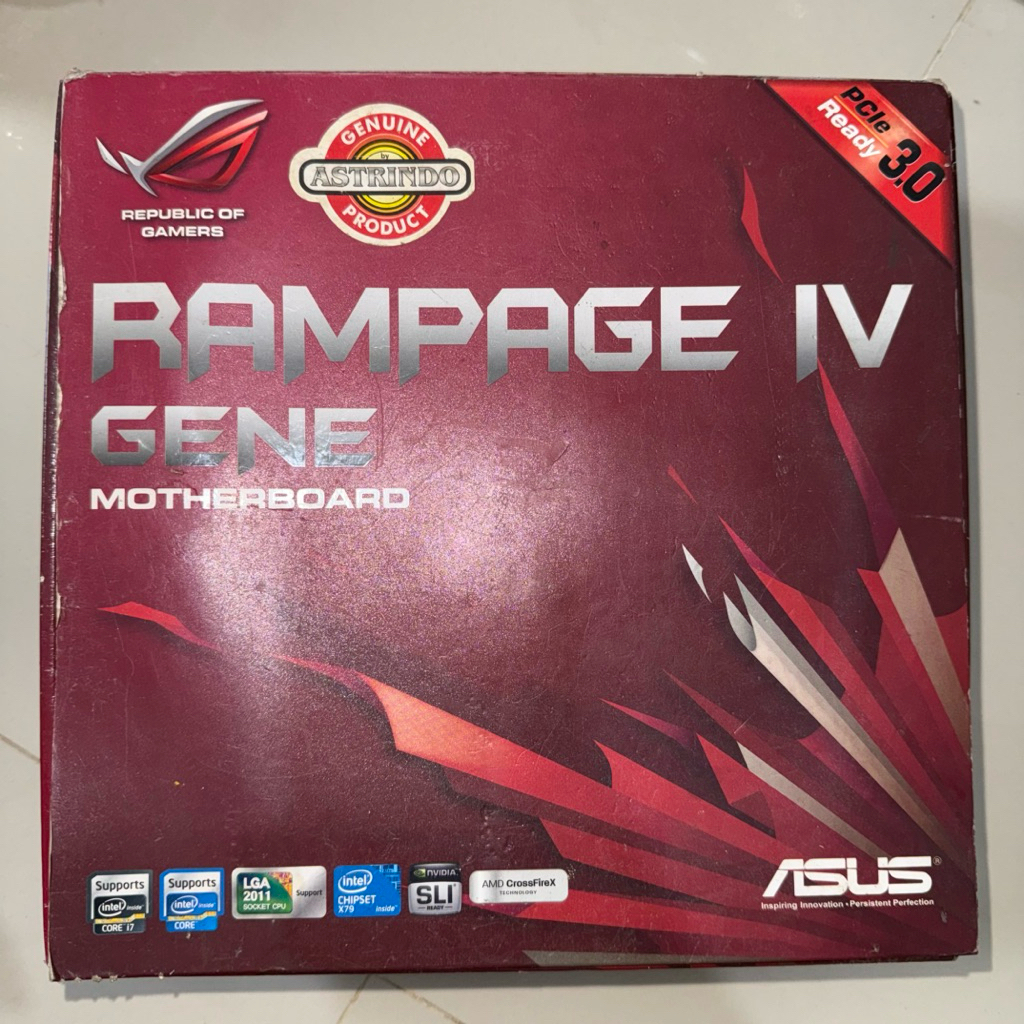Asus Rampage IV Gene X79 LGA2011 - motherboard asus rampage IV Gene intel LGA2011 X79 - Asus Rampage