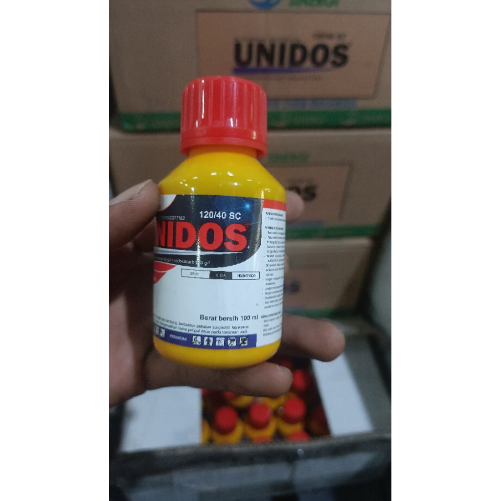 Insektisida Unidos 120/40 SC 250 ml Bahan Aktif : Emamectin benzoate 40 + Indoxacarb 120 SC