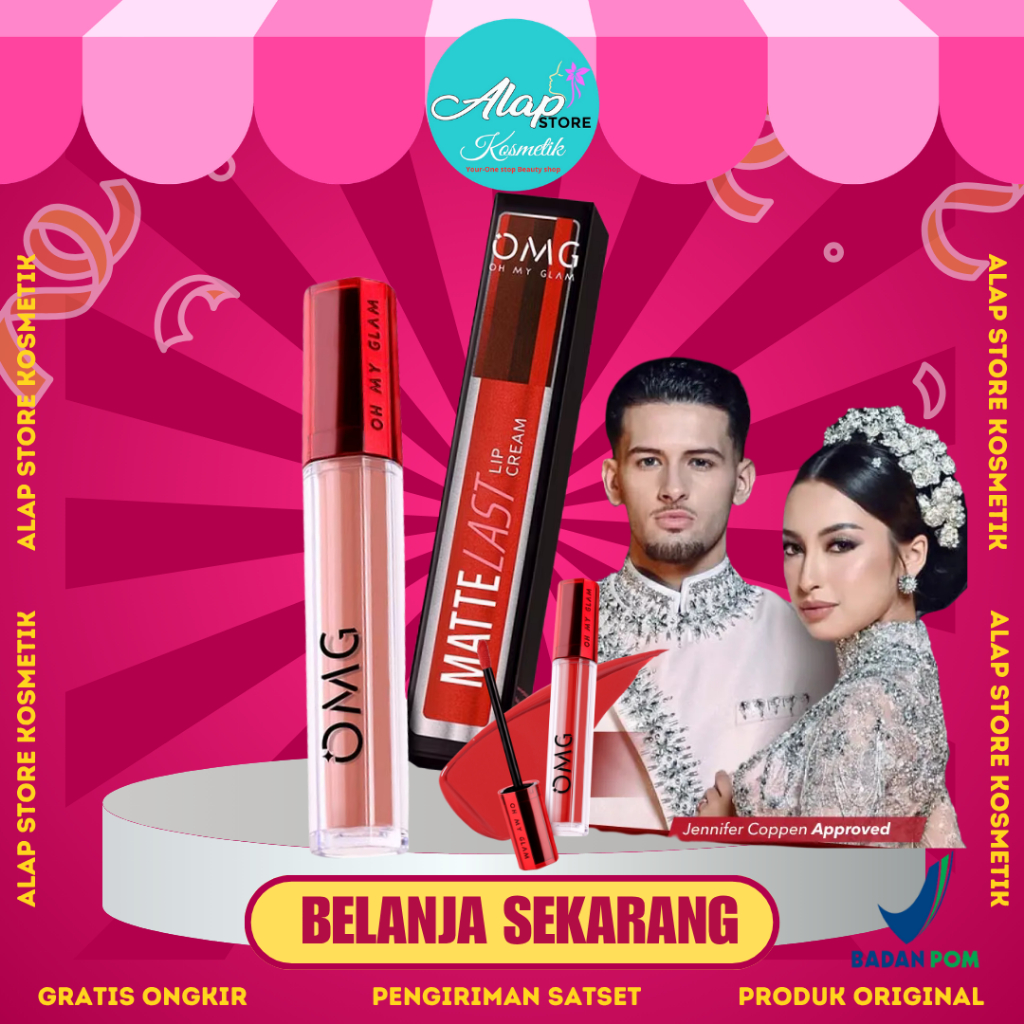 Omg Oh My Glam Mattes Kiss Lip Cream All Series