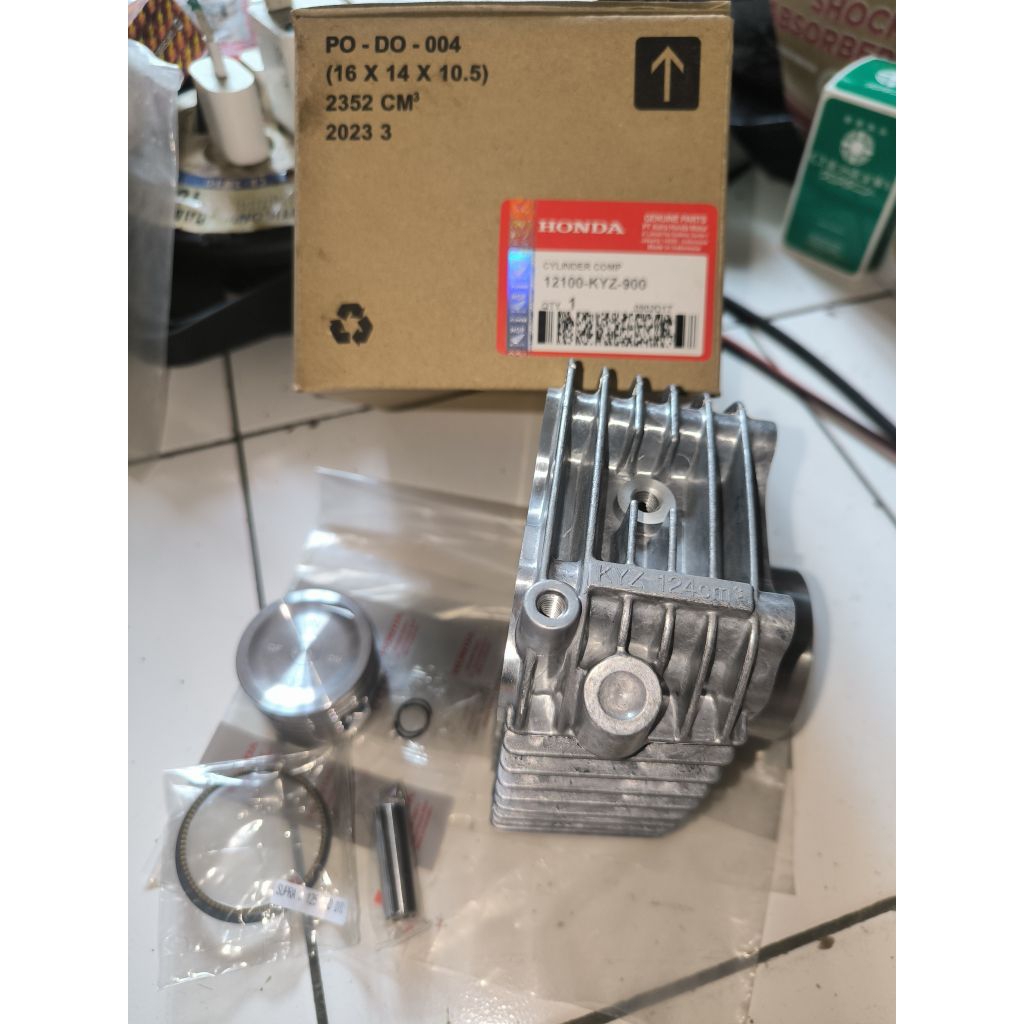 Blok Block Seher Set KYZ Supra X 125 Helm In Karburator Part HGP 12100-KYZ-900