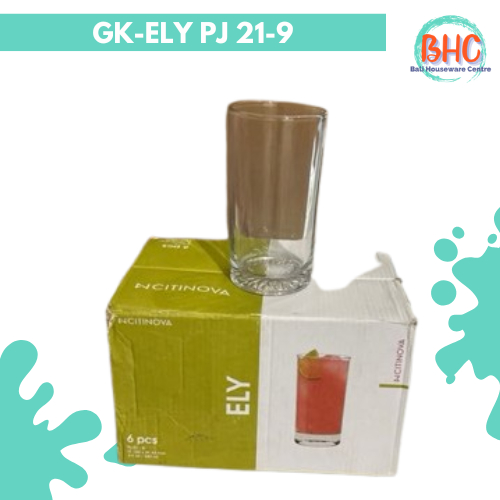 GELAS KACA ELY CITINOVA 1 PCS