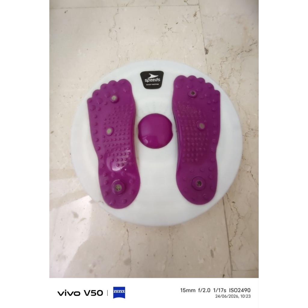 PRELOVED - SPEEDS Jogging Body Plate dengan Putaran 180 Derajat untuk Latihan Efektif