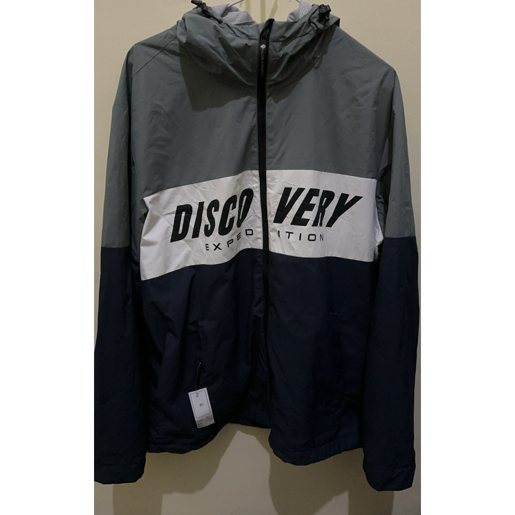 Jaket discovery original 3tone colour