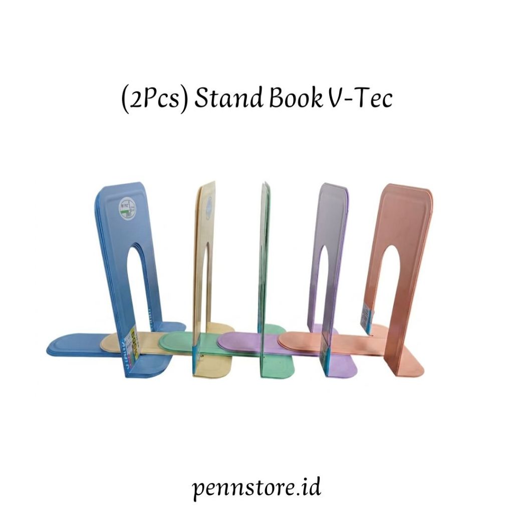(2 pcs) V-Tec Stand Book / Standar Buku V-Tec