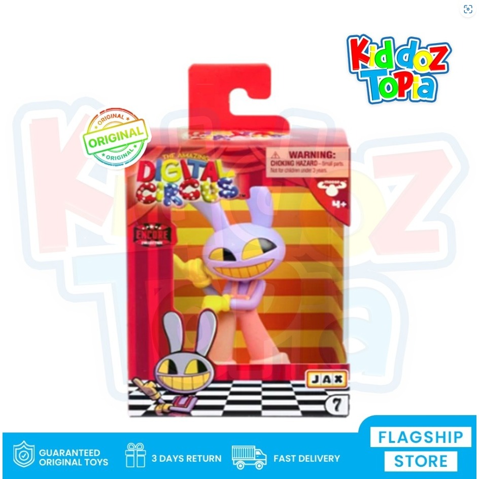 The Amazing Digital Circus W2 Jax Vinyl Figure 55229