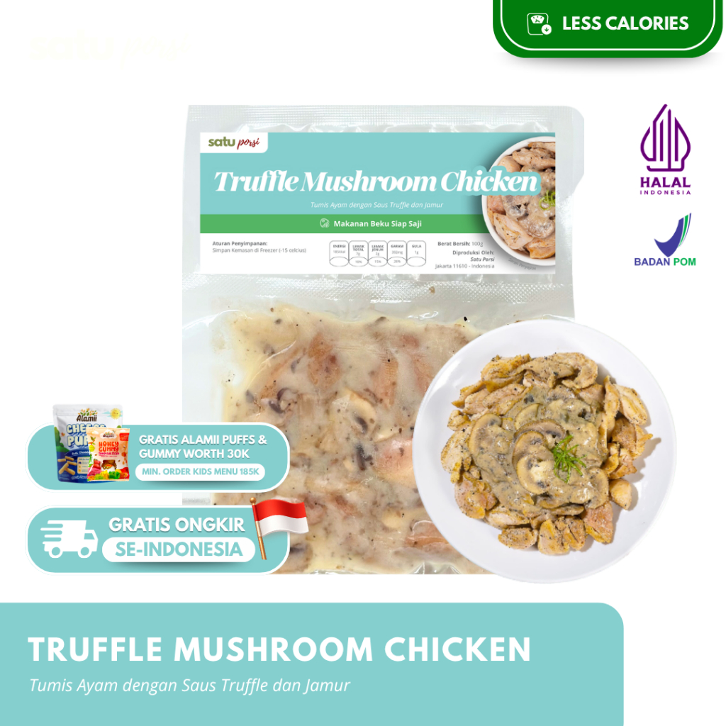 Satu Porsi Truffle Mushroom Chicken