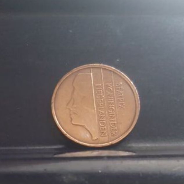 koin belanda 5 cents tahun acak