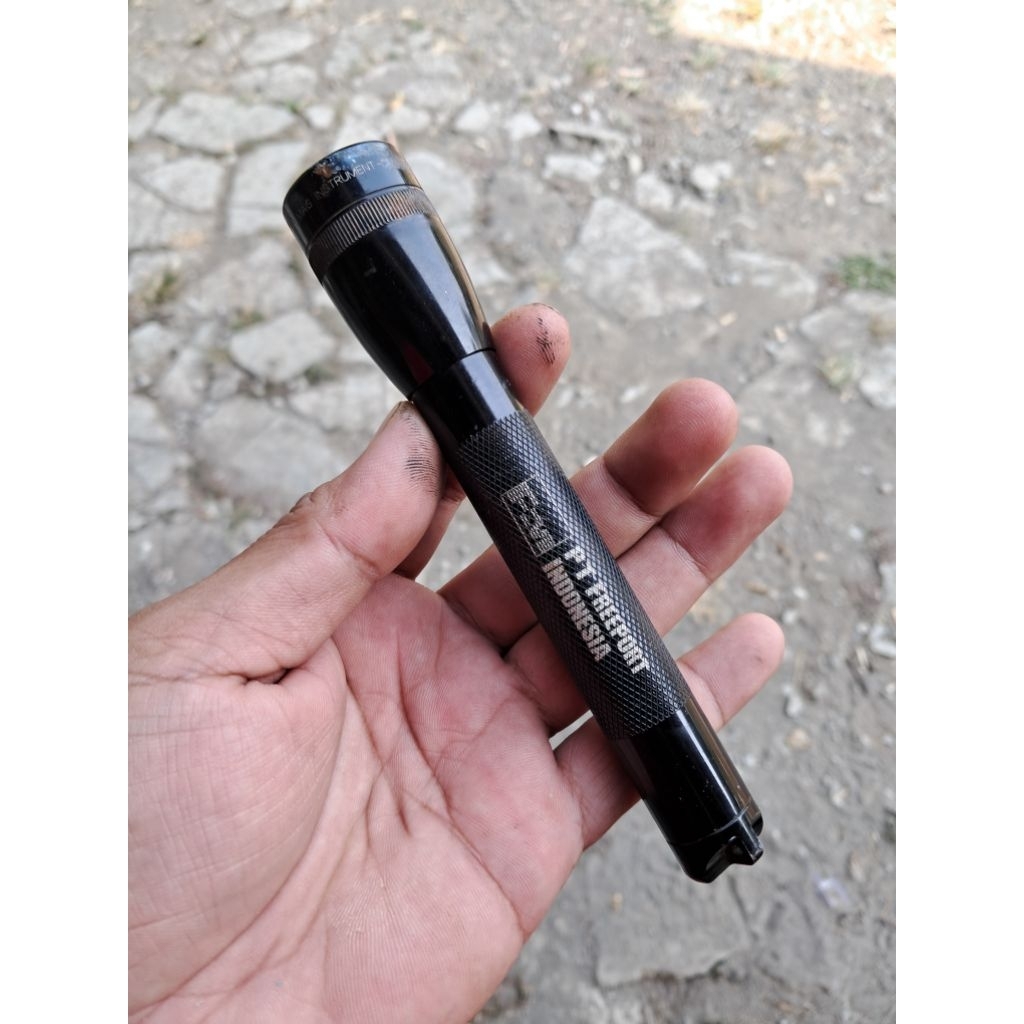 Senter Maglite usa mini pt freeport off tidak nyala
