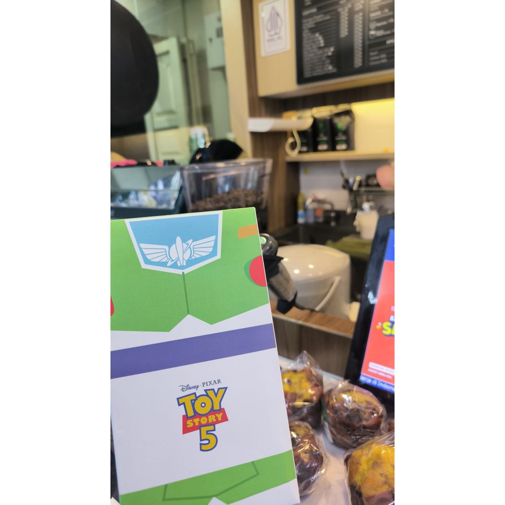 JESSIE READY! [LAST STOCK] NEW TUMBLER POINT COFFEE WOODY  - TOY STORY 5 [BNIB] + BUZZ REX FORKY JES