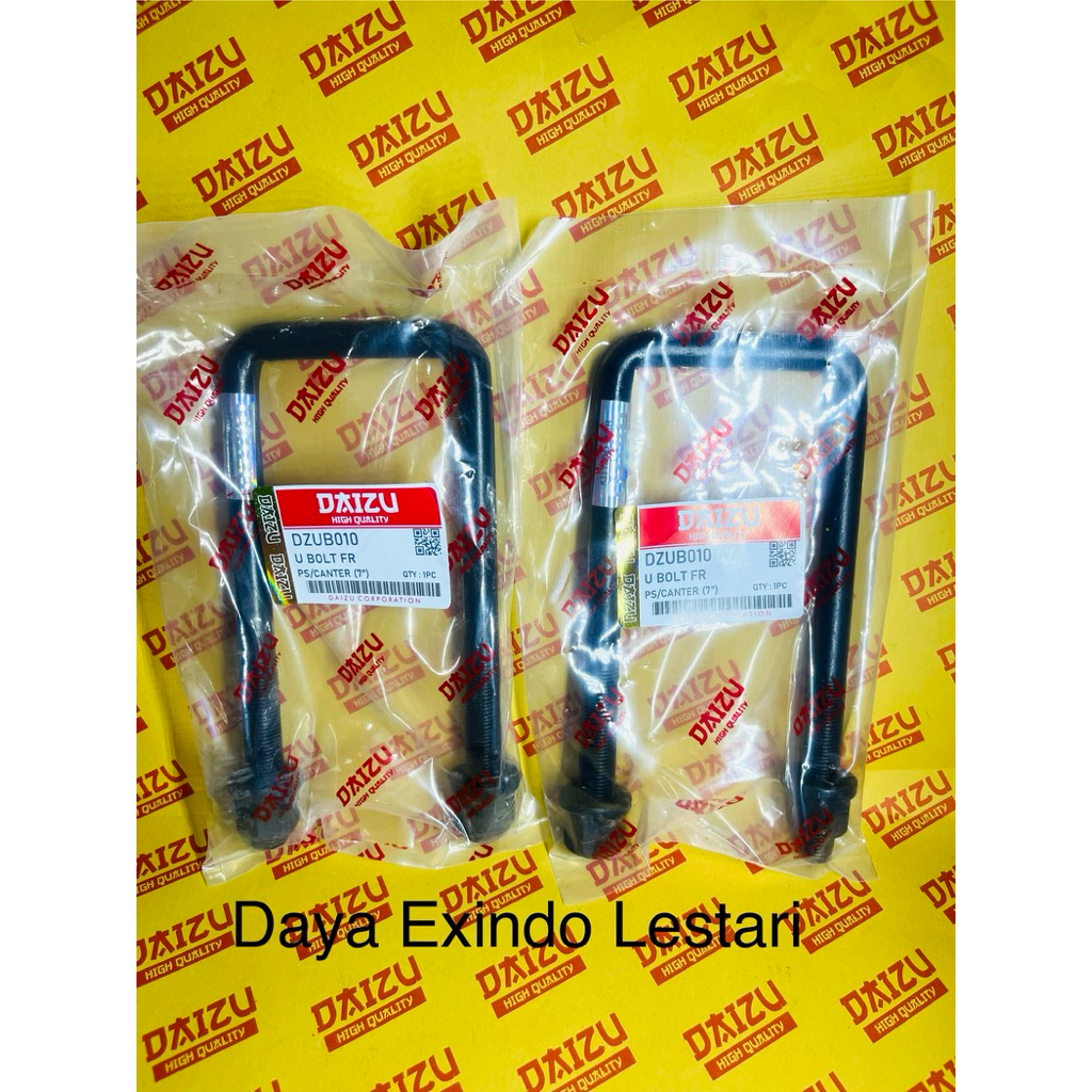 U Bolt Behel Kawat 7" PS Canter DZUB010 Daizu
