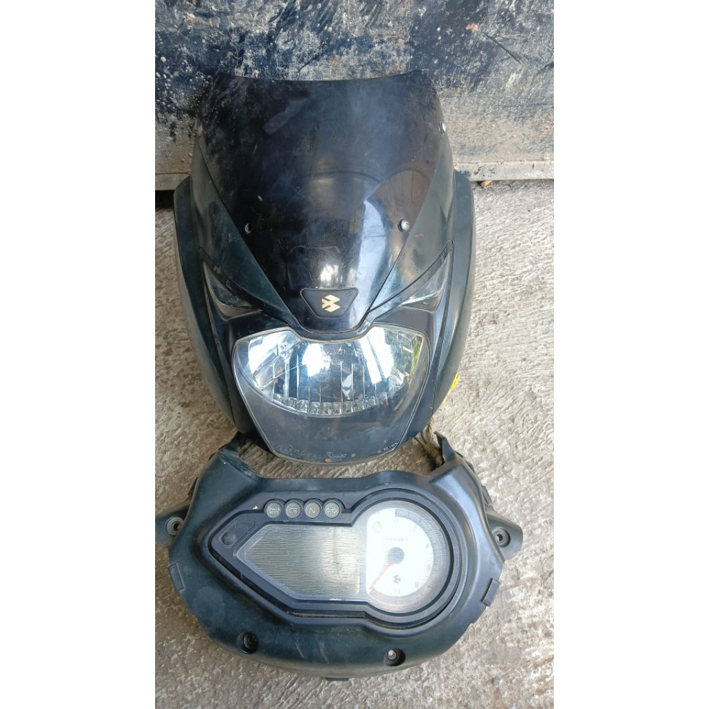 Batok Headlamp set reflektor lampu depan bajaj Pulsar FULET SPEDOMETER 180 220 asli original