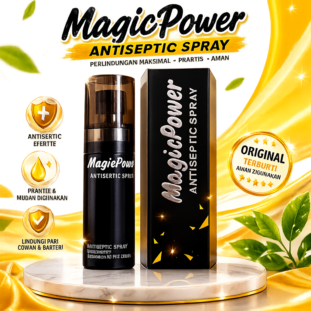 Tissue Magic Spray Magic Power Serum Antibakteria 1 Botol 15Ml Untuk Perawatan Treatment Pria