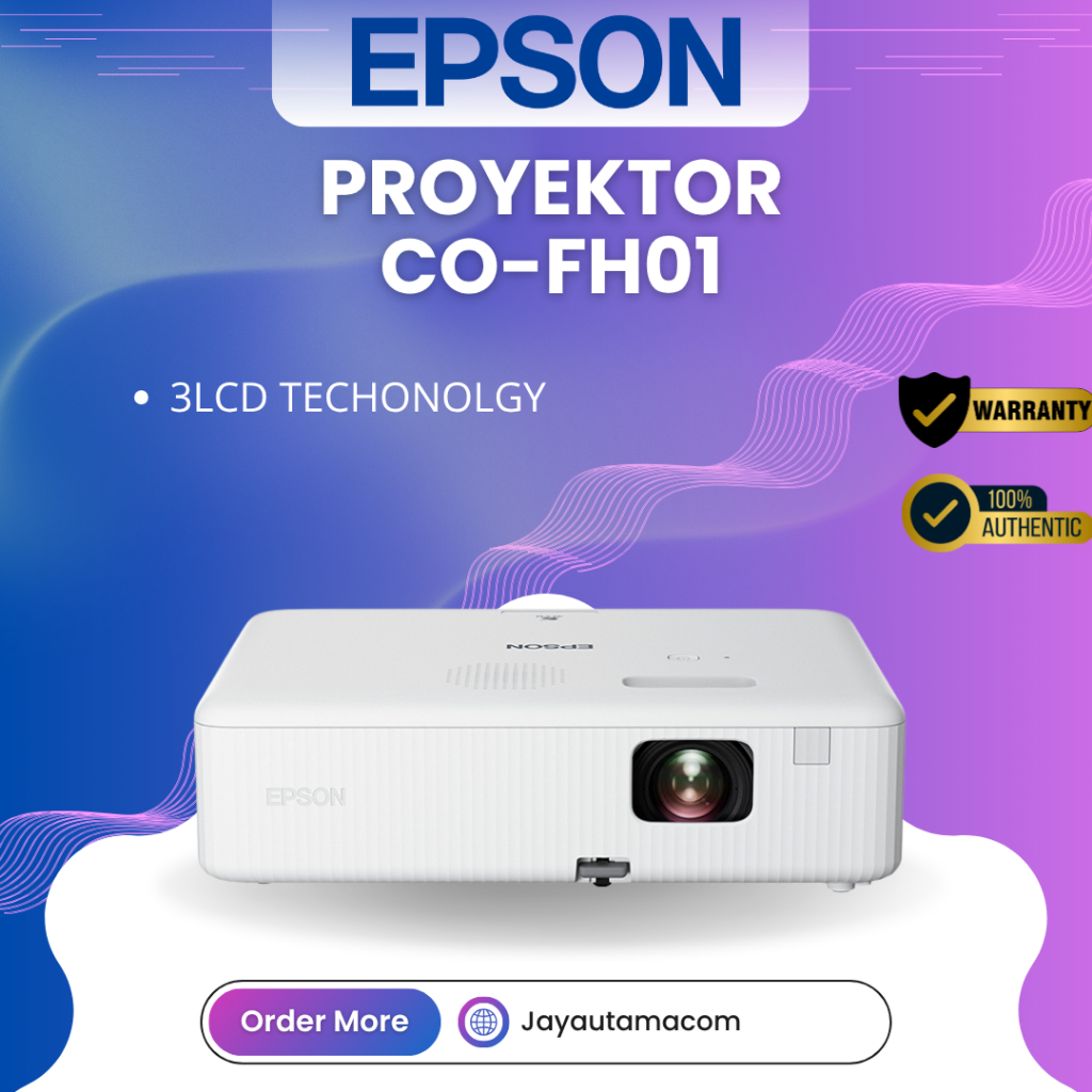 EPSON Proyektor CO-FH01 Full HD 3LCD 3000 Lumens