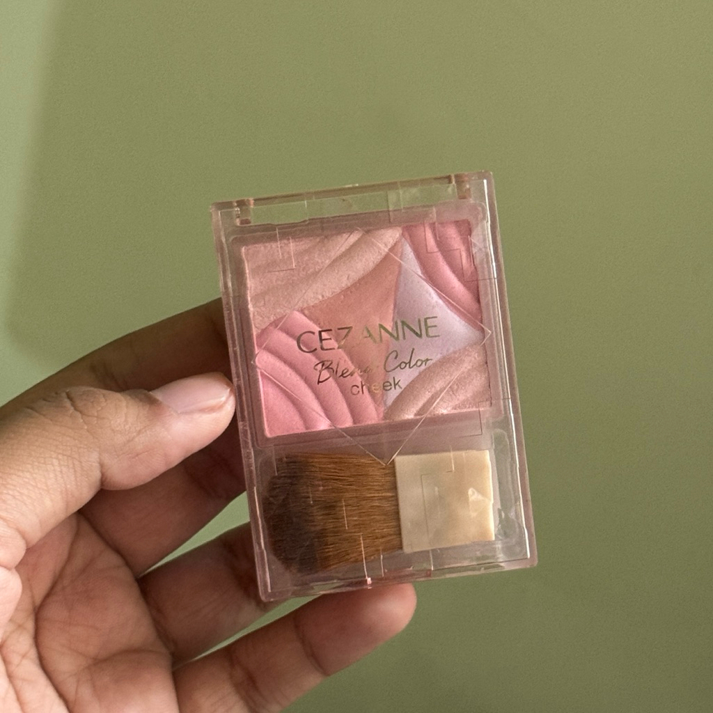Cezanne Blend Color Cheek – 02 Mood Pink (preloved)