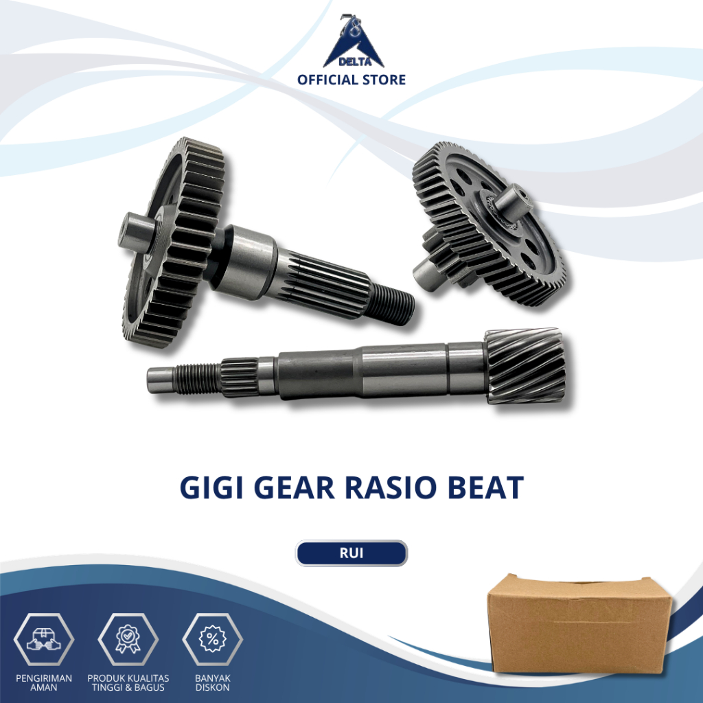 GIGI GEAR RASIO BEAT - GEAR GER RASIO BEAT KARBU GIGI RASIO SCOOPY KARBU