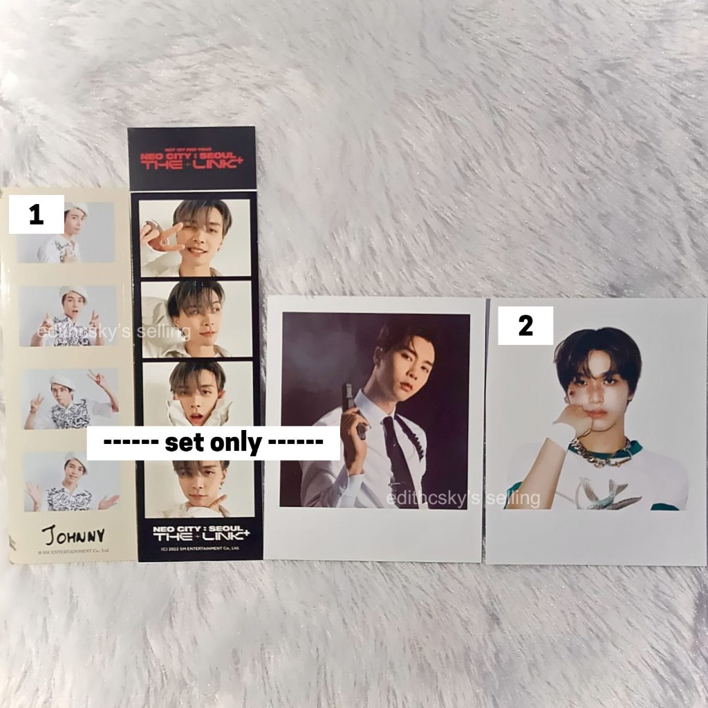 Polaroid Photostrip NCT 127 Johnny Season Greeting SG21 SG23 The Link+ Official