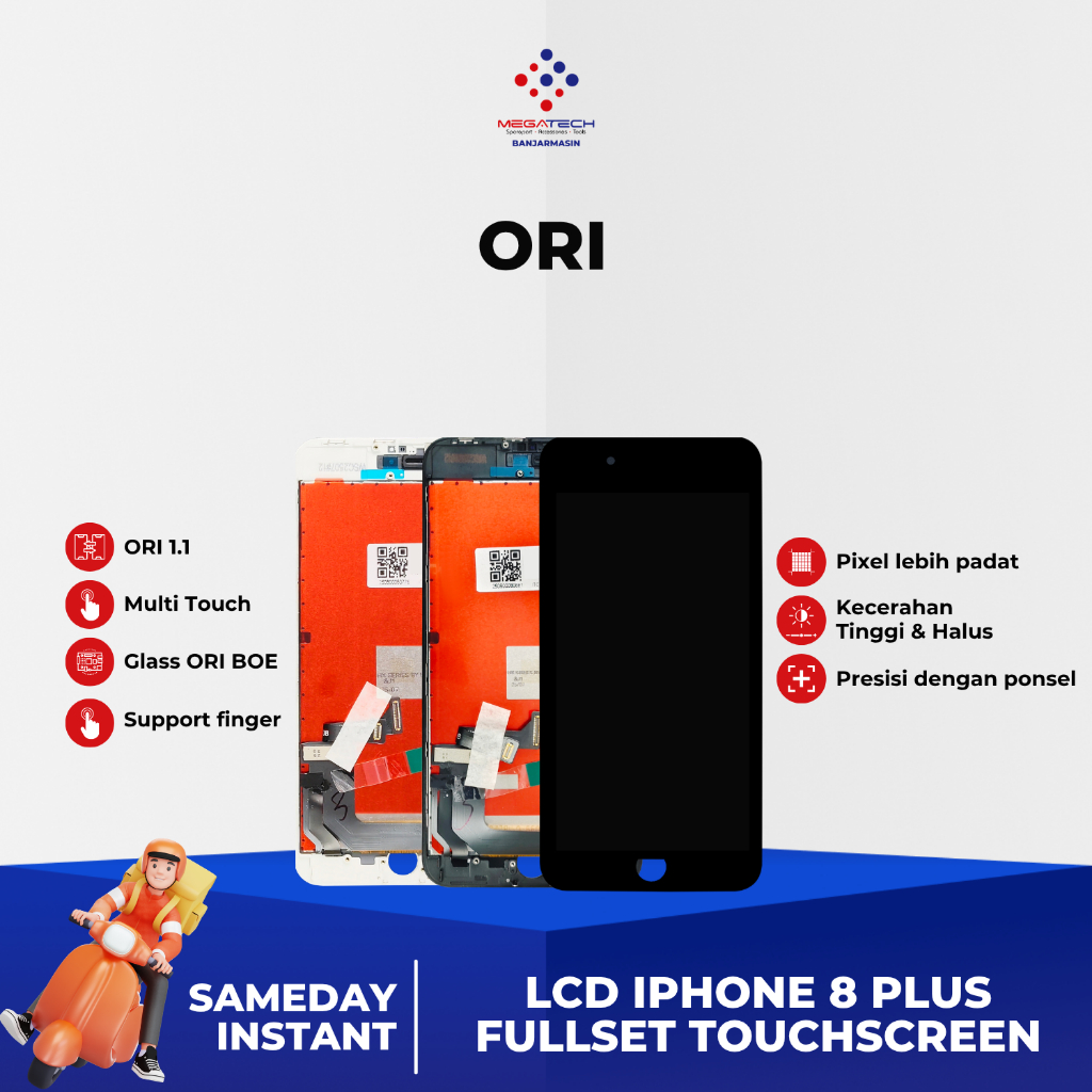 LCD IPHONE 8 PLUS FULLSET TOUCHSCREEN