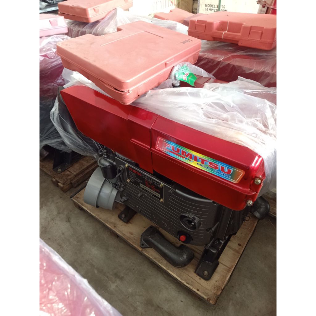 Mesin diesel penggerak Fumitsu 26 hp type S1115 original
