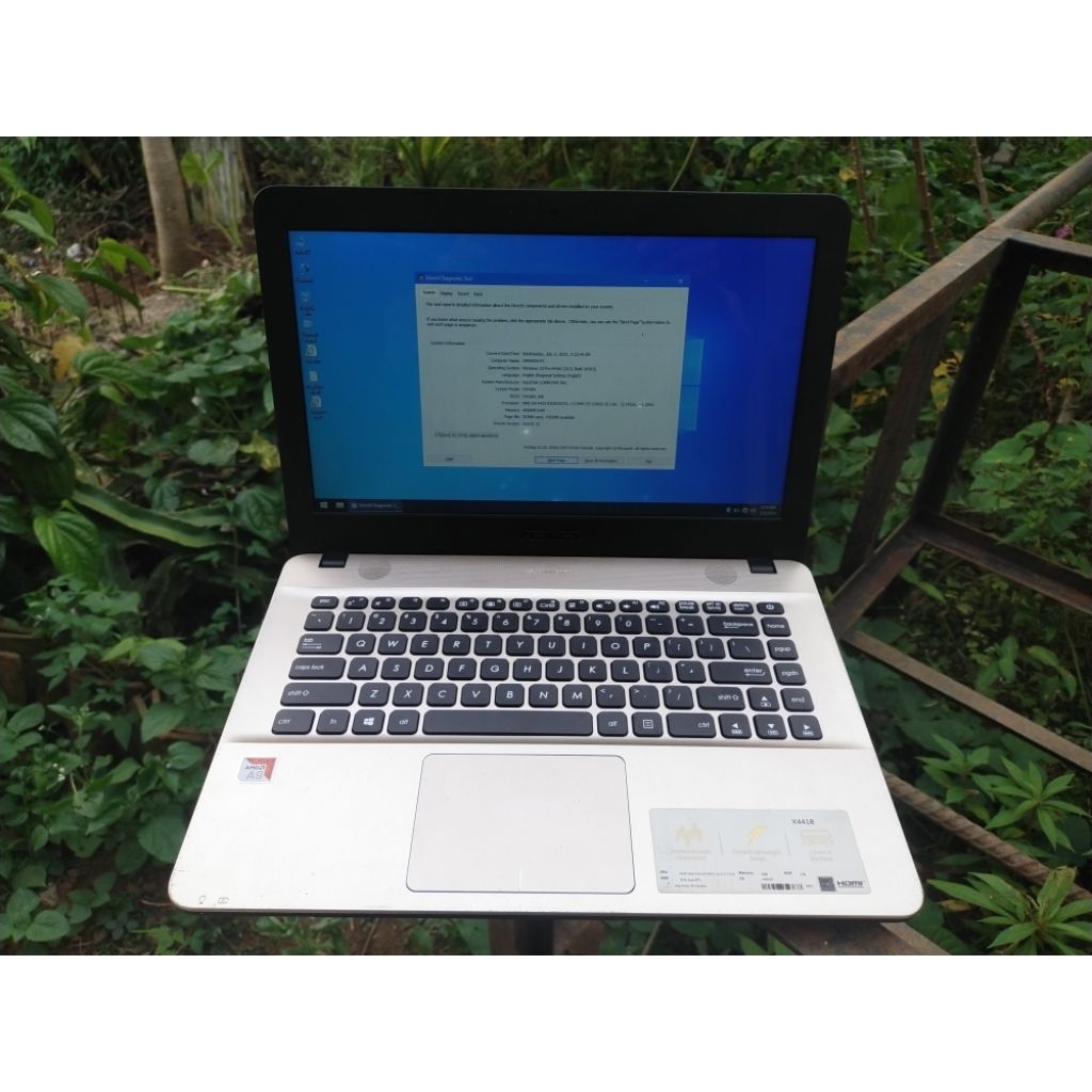 Mulus Laptop Asus X441B Processor AMD A9-9425 Vga Amd Radeon R5