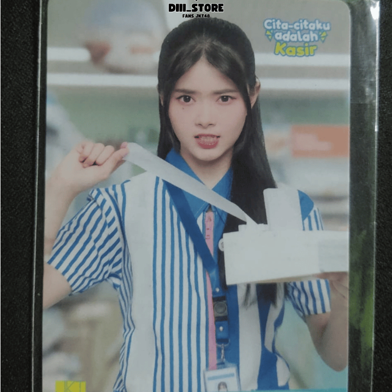 Photocard JKT48 Fiony Rare Cita-cita masa kecilku