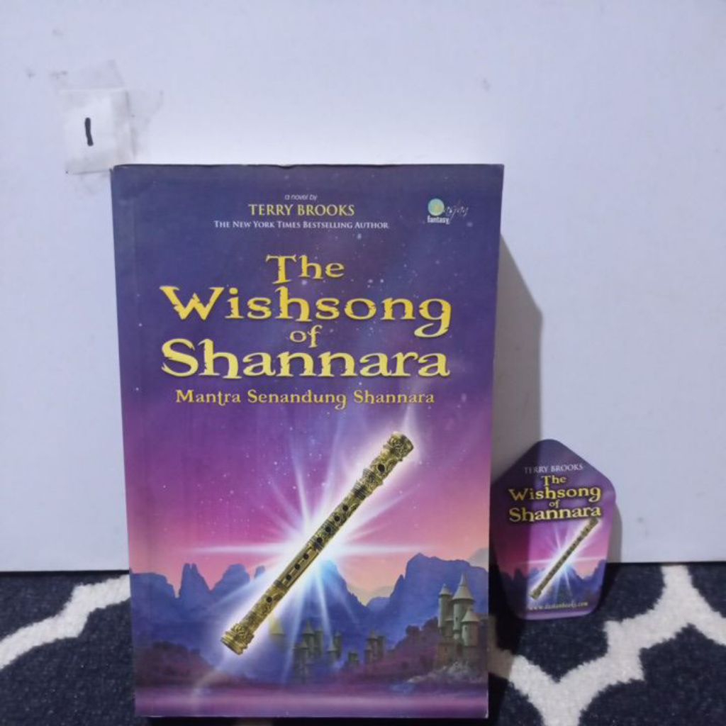 NOVEL THE WISHSONG OF SHANNARA.    TERRY BROOKS
