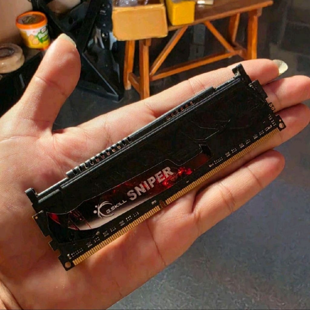 RAM/MEMORY PC G.SKILL SNIPER 4GB DDR3 1600mhz
