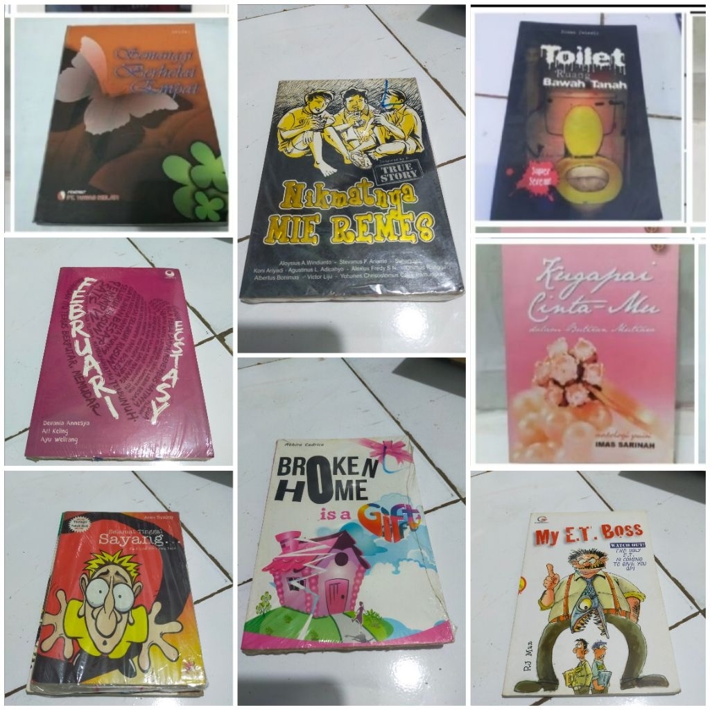 Novel  Semanggi berhelai empat Kugapai cinta mu Toilet  di ruang bawah tanah / My ET Boss / Selamat 