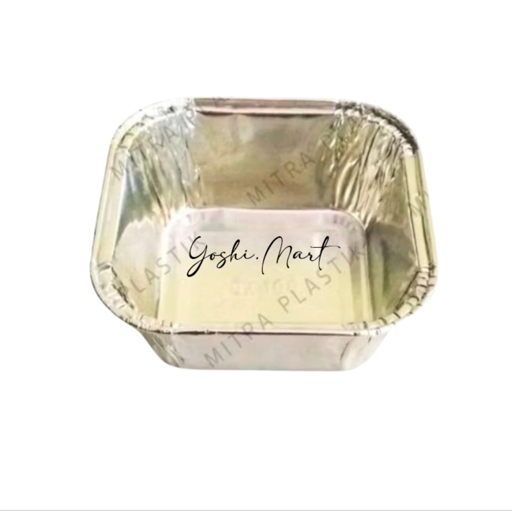 Aluminum Foil Tray Cup Aluminium Foil Kotak OX100
